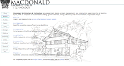 Desktop Screenshot of macdonaldarchitects.com